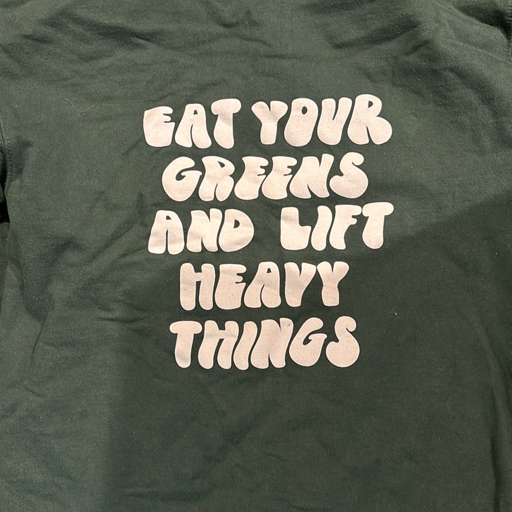 small hoodie designed by fit influencer Brittany Lupton